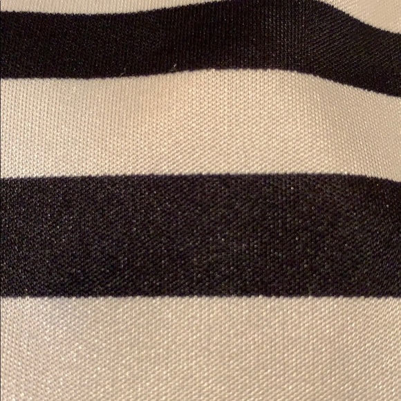 New York and Company stretch striped Jersey Knit Blouse—SZ. Small - Picture 7 of 7